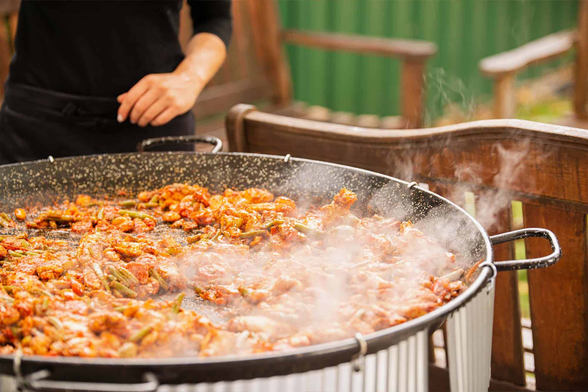 Cooking Paella